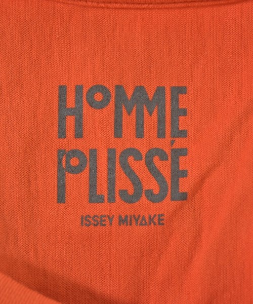 HOMME PLISSE（オムプリッセ）Tシャツ・カットソー オレンジ サイズ:2(M位) メンズ/2200670702107
