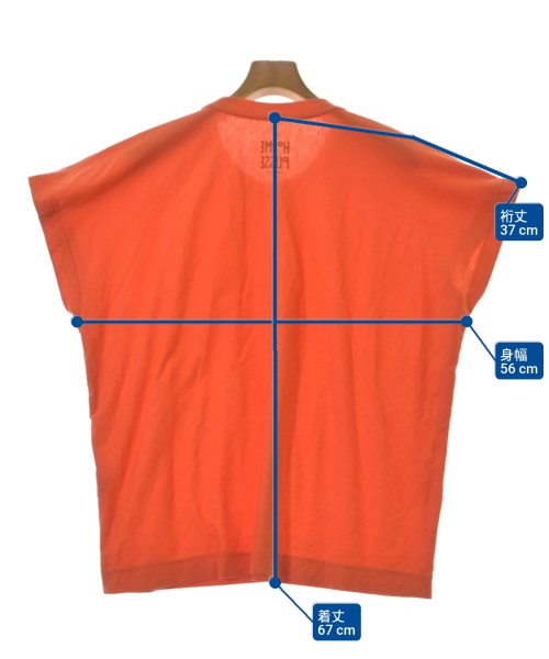 HOMME PLISSE（オムプリッセ）Tシャツ・カットソー オレンジ サイズ:2(M位) メンズ/2200670702107