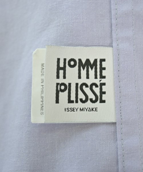 HOMME PLISSE（オムプリッセ）カジュアルシャツ 紫 サイズ:3(L位) メンズ/2200671016098