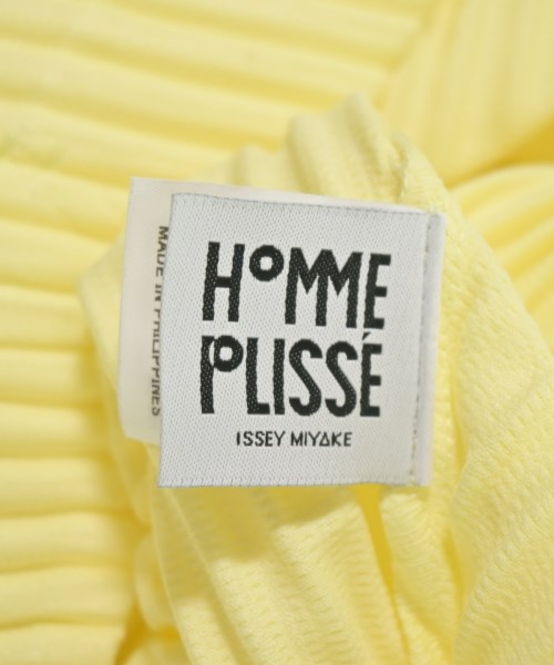 HOMME PLISSE（オムプリッセ）カジュアルシャツ 黄 サイズ:-(S位) メンズ/2200730079033