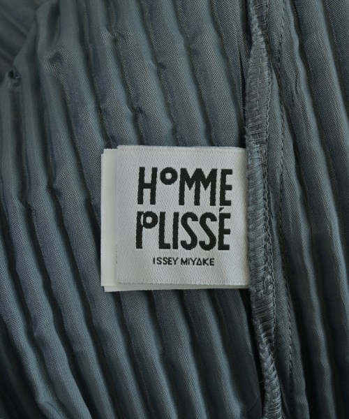 HOMME PLISSE（オムプリッセ）カジュアルジャケット 青 サイズ:3(L位) メンズ/2200731338061