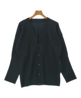 HOMME PLISSE（オムプリッセ）カーディガン 黒 サイズ:3(L位) メンズ/2200734771018