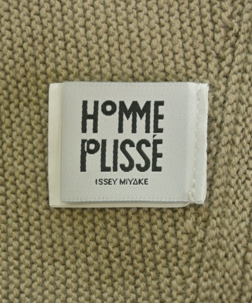 HOMME PLISSE（オムプリッセ）ニット・セーター ベージュ サイズ:1(S位) メンズ/2200721544090