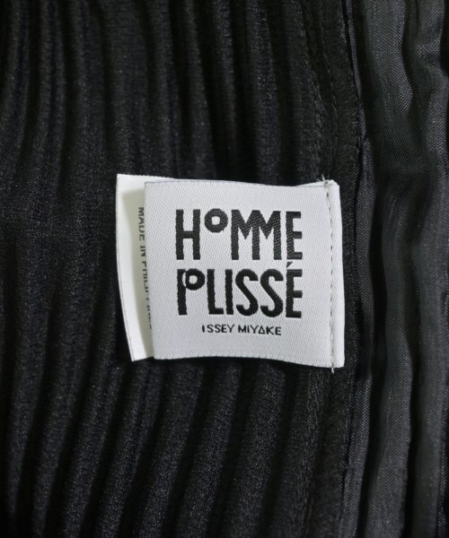 HOMME PLISSE（オムプリッセ）クロップドパンツ 黒 サイズ:3(L位) メンズ/2200736205115