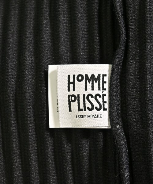 HOMME PLISSE（オムプリッセ）カジュアルシャツ 黒 サイズ:2(M位) メンズ/2200720071023