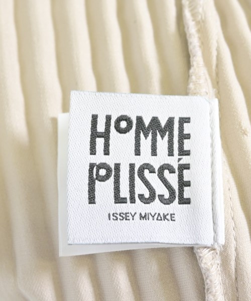 HOMME PLISSE（オムプリッセ）カジュアルジャケット ベージュ サイズ:4(XL位) メンズ/2200723283010