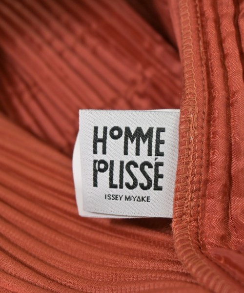 HOMME PLISSE（オムプリッセ）カジュアルジャケット オレンジ サイズ:4(XL位) メンズ/2200723283034