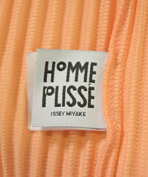 HOMME PLISSE（オムプリッセ）カジュアルシャツ オレンジ サイズ:4(XL位) メンズ/2200723888017