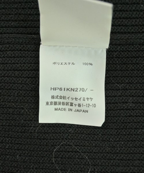 HOMME PLISSE（オムプリッセ）ニット・セーター 黒 サイズ:-(XXL位) メンズ/2200723888079