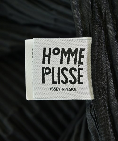 HOMME PLISSE（オムプリッセ）カジュアルジャケット 黒 サイズ:2(M位) メンズ/2200370330075