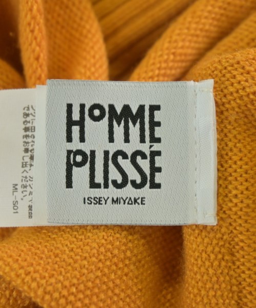 HOMME PLISSE（オムプリッセ）ニット・セーター オレンジ サイズ:1(S位) メンズ/2200725590031