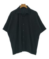 HOMME PLISSE（オムプリッセ）カジュアルシャツ 黒 サイズ:2(M位) メンズ/2200727405029