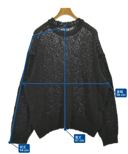 HOMME PLISSE（オムプリッセ）ニット・セーター グレー サイズ:-(XXL位) メンズ/2200727527042