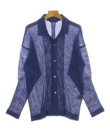HOMME PLISSE（オムプリッセ）カーディガン 紫 サイズ:2(M位) メンズ/2200729211031