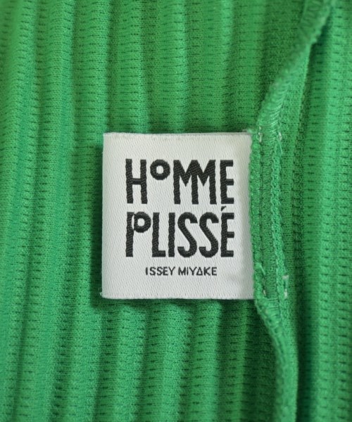 HOMME PLISSE（オムプリッセ）カジュアルシャツ 緑 サイズ:2(M位) メンズ/2200683716023