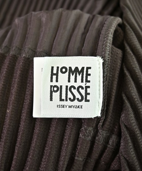 HOMME PLISSE（オムプリッセ）カジュアルシャツ 茶 サイズ:3(L位) メンズ/2200683875010