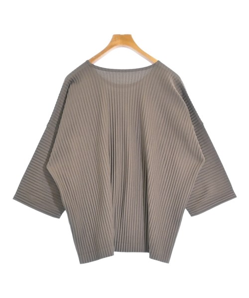 HOMME PLISSE（オムプリッセ）Tシャツ・カットソー 茶 サイズ:3(L位) メンズ/2200683964042