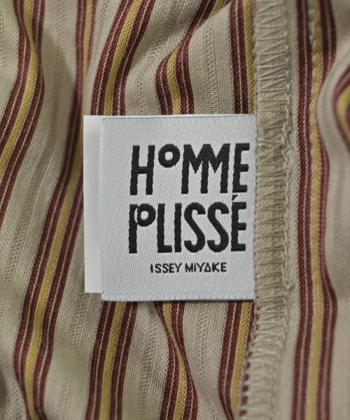HOMME PLISSE（オムプリッセ）カジュアルシャツ ベージュ サイズ:3(L位) メンズ/2200685266021