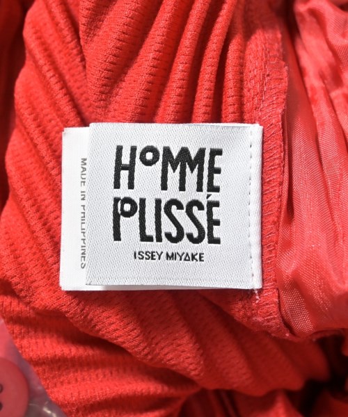 HOMME PLISSE（オムプリッセ）その他 赤 サイズ:1(S位) メンズ/2200686911012