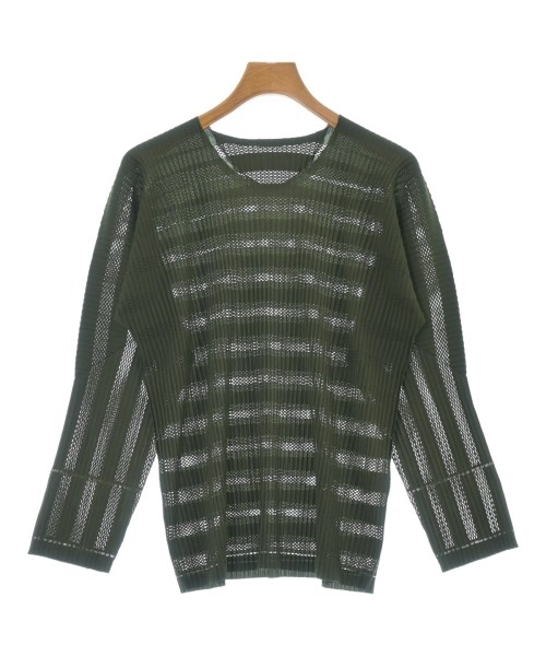 HOMME PLISSE(オムプリッセ)Tシャツ・カットソー カーキ サイズ:-(M位)/2200689303203