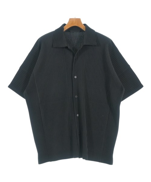 HOMME PLISSE(オムプリッセ)カジュアルシャツ 黒 サイズ:-(XXL位)/2200693498018