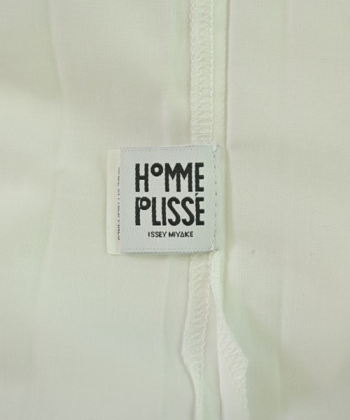 HOMME PLISSE（オムプリッセ）カジュアルシャツ 白 サイズ:2(M位) メンズ/2200693507017