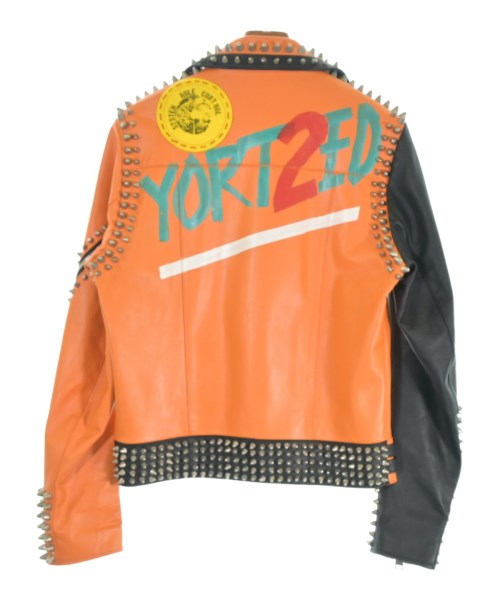 99%IS（ナインティナインパーセントイズ）ライダース オレンジ サイズ:2(M位) メンズ/2200627836039