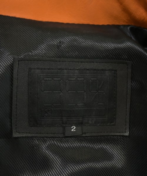 99%IS（ナインティナインパーセントイズ）ライダース オレンジ サイズ:2(M位) メンズ/2200627836039