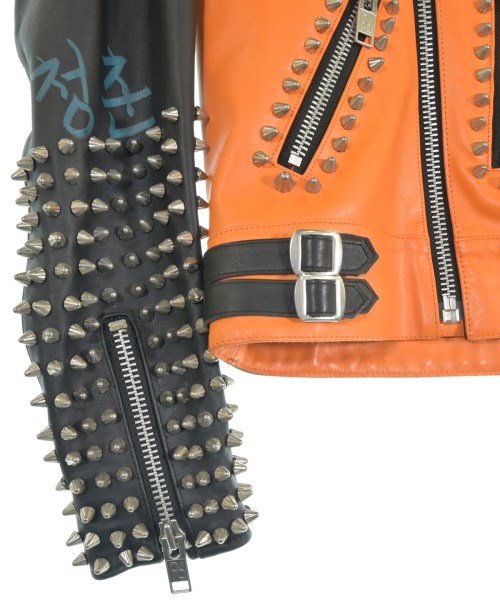 99%IS（ナインティナインパーセントイズ）ライダース オレンジ サイズ:2(M位) メンズ/2200627836039