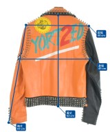 99%IS（ナインティナインパーセントイズ）ライダース オレンジ サイズ:2(M位) メンズ/2200627836039