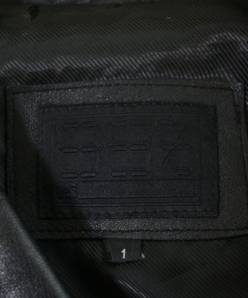 99%IS（ナインティナインパーセントイズ）ライダース 黒 サイズ:1(S位) メンズ/2200632747016