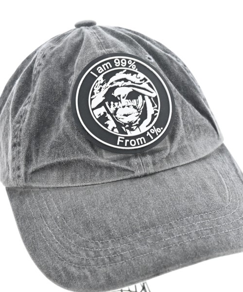 99%IS（ナインティナインパーセントイズ）キャップ グレー サイズ:- メンズ/2200617507093