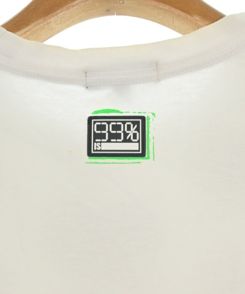 99%IS（ナインティナインパーセントイズ）Tシャツ・カットソー 白 サイズ:1(S位) メンズ/2200656060047