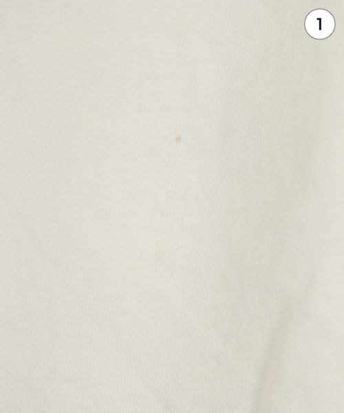 99%IS（ナインティナインパーセントイズ）Tシャツ・カットソー 白 サイズ:1(S位) メンズ/2200656060047