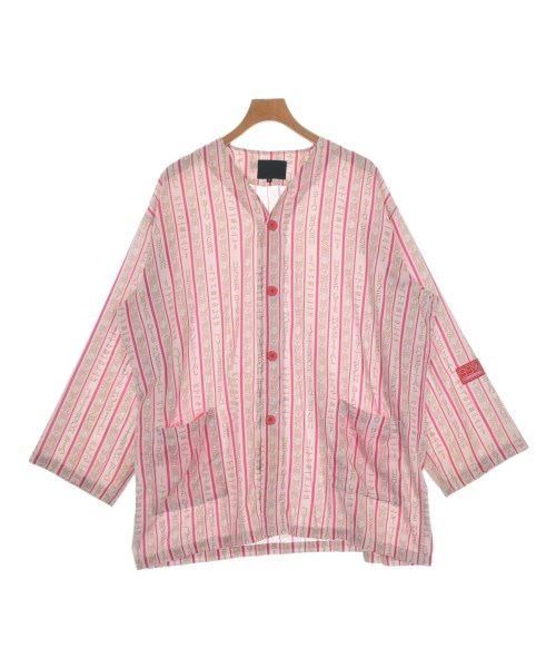 99%IS(ナインティナインパーセントイズ)カジュアルジャケット ピンク サイズ:3(L位)/2200651341011