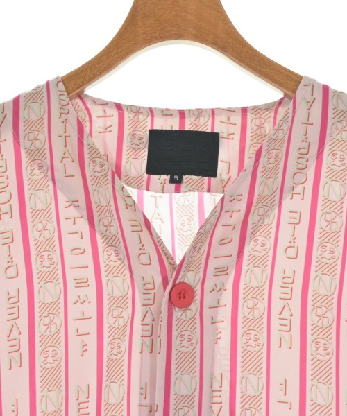 99%IS（ナインティナインパーセントイズ）カジュアルジャケット ピンク サイズ:3(L位) メンズ/2200651341011