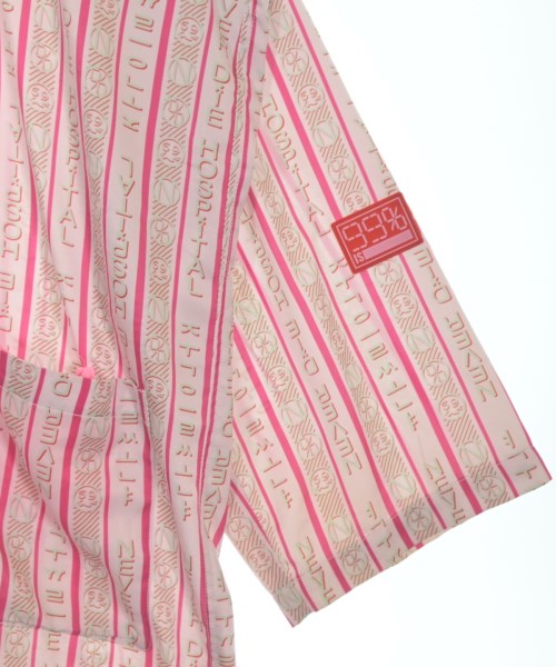 99%IS（ナインティナインパーセントイズ）カジュアルジャケット ピンク サイズ:3(L位) メンズ/2200651341011