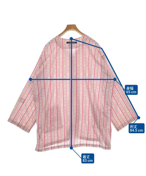 99%IS（ナインティナインパーセントイズ）カジュアルジャケット ピンク サイズ:3(L位) メンズ/2200651341011