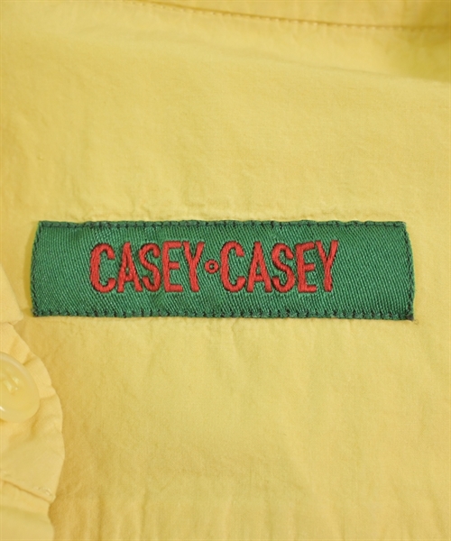 CASEY CASEY（ケイシーケイシー）カジュアルシャツ 黄 サイズ:S メンズ/2200624181026