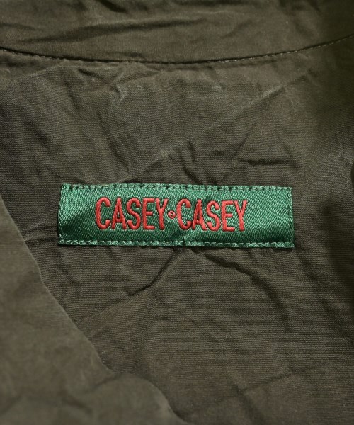 CASEY CASEY（ケイシーケイシー）カジュアルシャツ カーキ サイズ:M メンズ/2200652975444