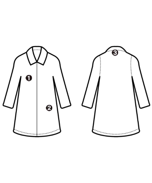 CASEY CASEY（ケイシーケイシー）ステンカラーコート 青 サイズ:M メンズ/2200660514017