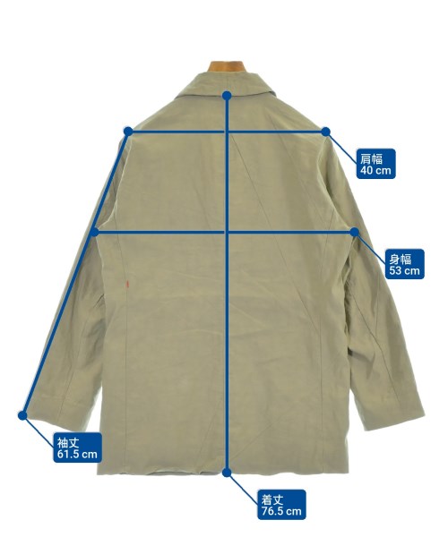 CASEY CASEY（ケイシーケイシー）カジュアルジャケット カーキ サイズ:S メンズ/2200650758049