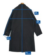 CASEY CASEY（ケイシーケイシー）ステンカラーコート 黒 サイズ:-(L位) メンズ/2200644819503