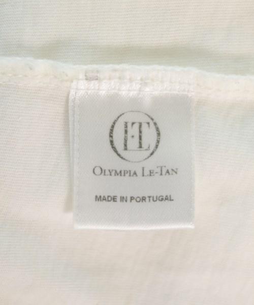 OLYMPIA LE-TAN（オリンピアルタン）Tシャツ・カットソー 白 サイズ:36(S位) レディース/2200729471121