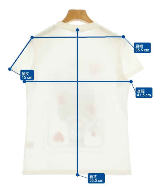OLYMPIA LE-TAN（オリンピアルタン）Tシャツ・カットソー 白 サイズ:36(S位) レディース/2200729471121