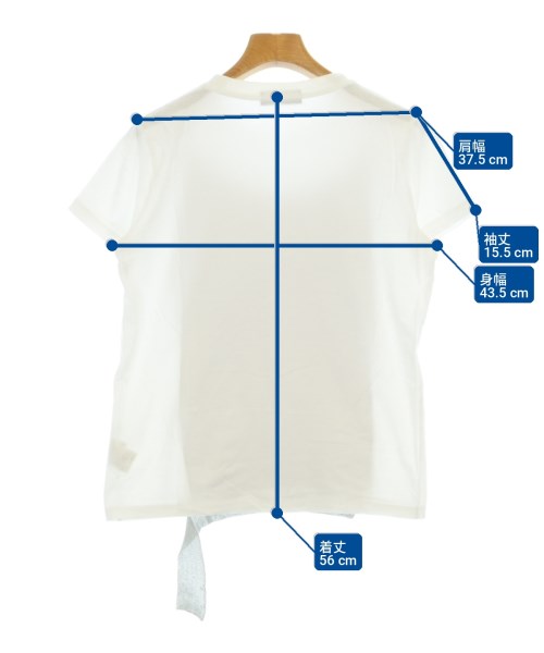 RISMAT by Y's（リスマット　バイ　ワイズ）Tシャツ・カットソー 白 サイズ:1(S位) レディース/2200728728172
