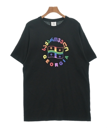 VETEMENTS - VETEMENTS ヴェトモン Tシャツ・カットソー S 黒 【古着】【中古】 VETEMENTS（ヴェトモン）Tシャツ・カットソー 黒 サイズ:S