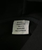 VETEMENTS（ヴェトモン）パーカー 黒 サイズ:XS メンズ/2200511629099