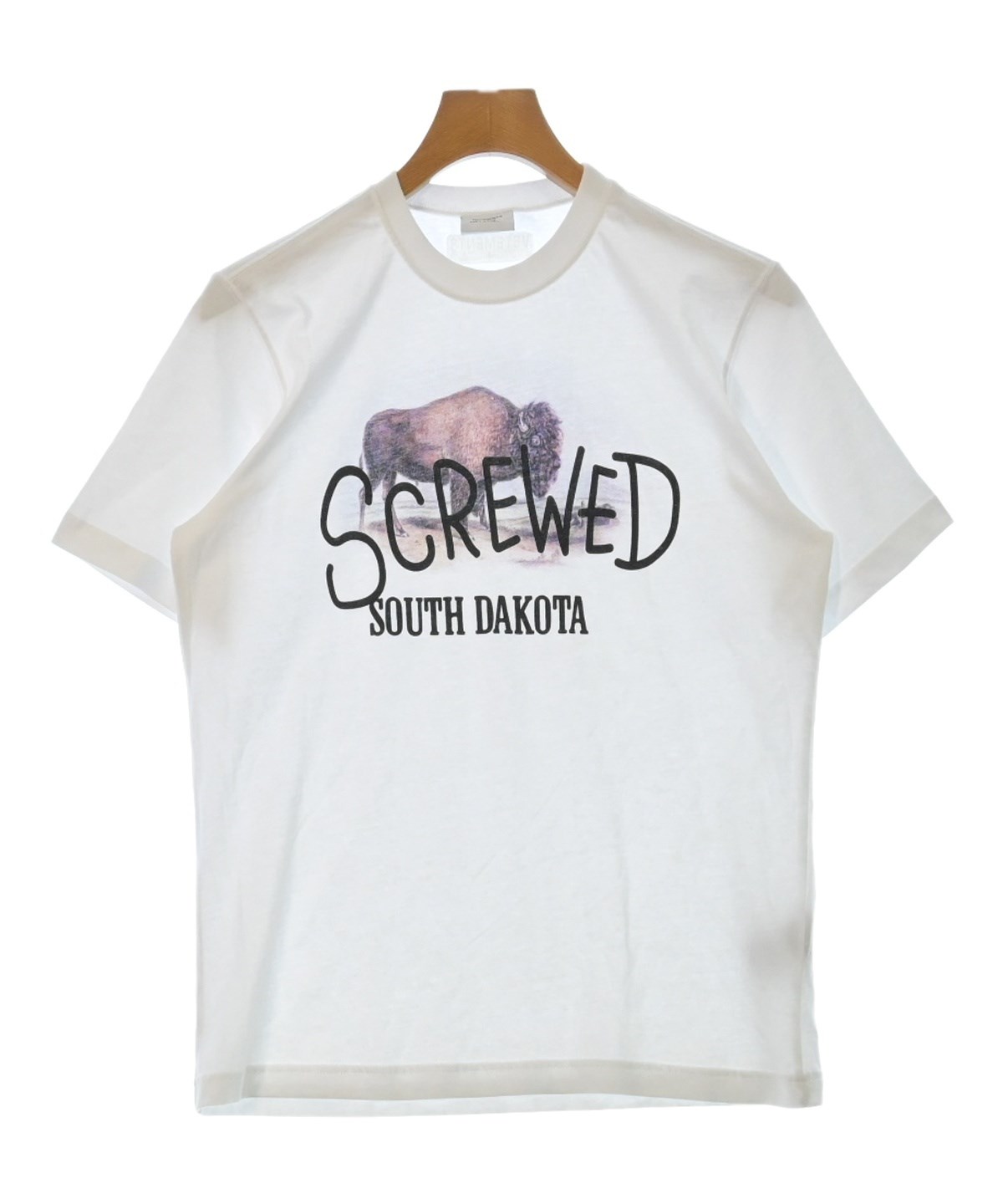 VETEMENTS（ヴェトモン）Tシャツ・カットソー 白 サイズ:XS