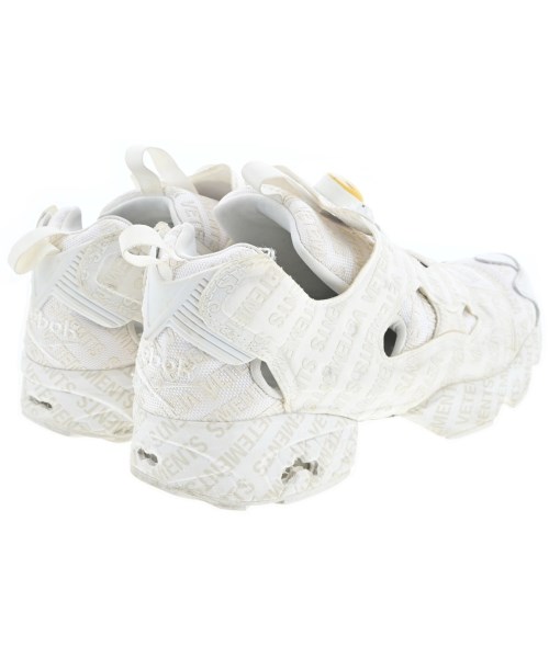 VETEMENTS（ヴェトモン）スニーカー 白 サイズ:26.5cm メンズ/2200636125032